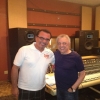 Michael O'Neill in the studio with Franki Valli